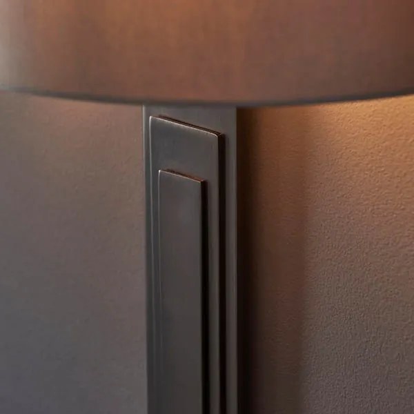 Endon 95271 - Nástenné svietidlo CARLTON 1xE27/10W/230V bronzová