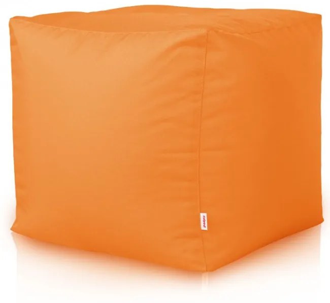 Taburetka na záhradu Cubo nylon oranžová