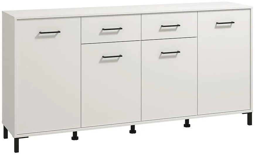 Komoda Vienne 4k2f Biely 11013602
