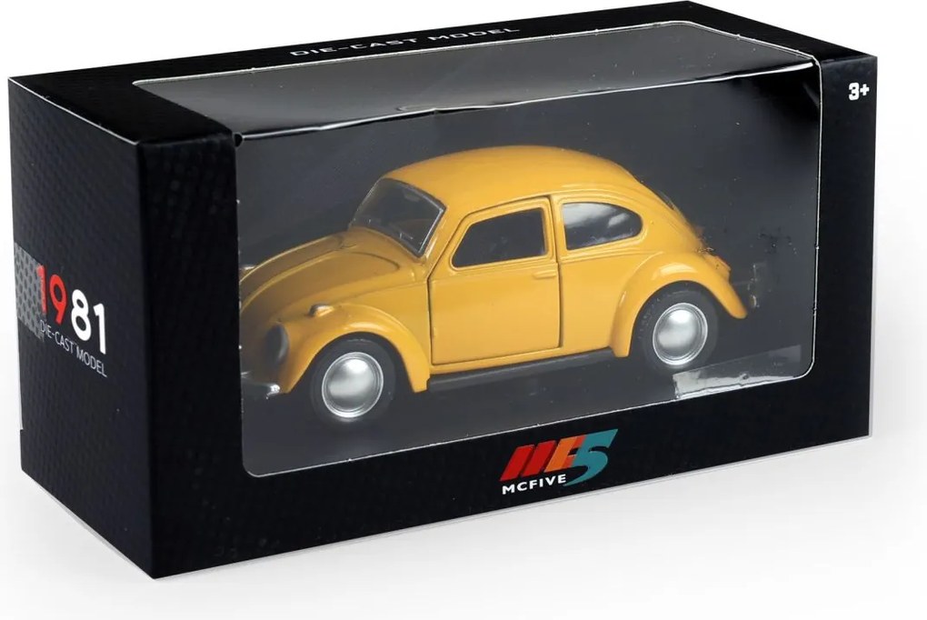 Welly Kovové autíčko Volkswagen Chrobák - 1:34