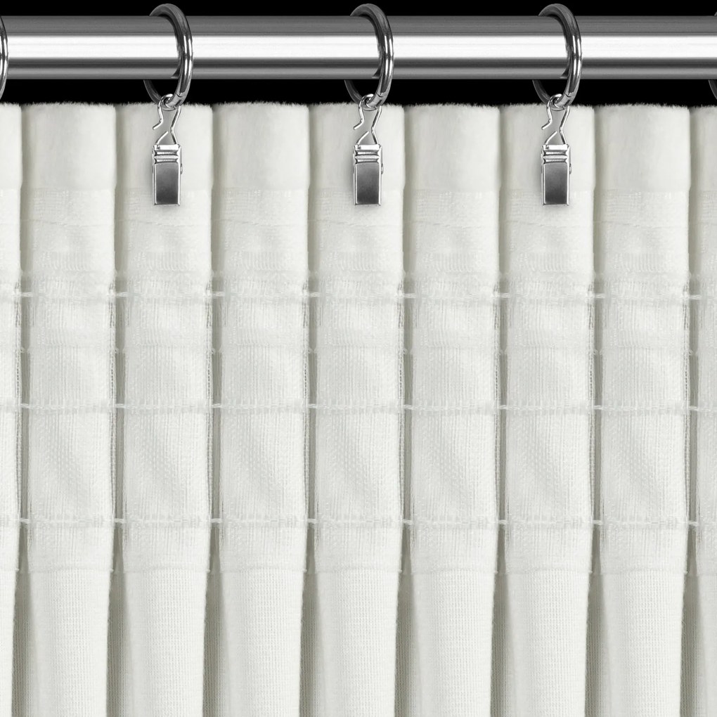 ZATEMŇOVACÍ ZÁVES NA PÁSKE EVA MINGE ROSES14 140X270 CM KRÉMOVÁ