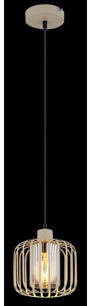 Globo 15758H - Závesné svietidlo ALFRED na lanku 1xE27/40W/230V pr. 18 cm