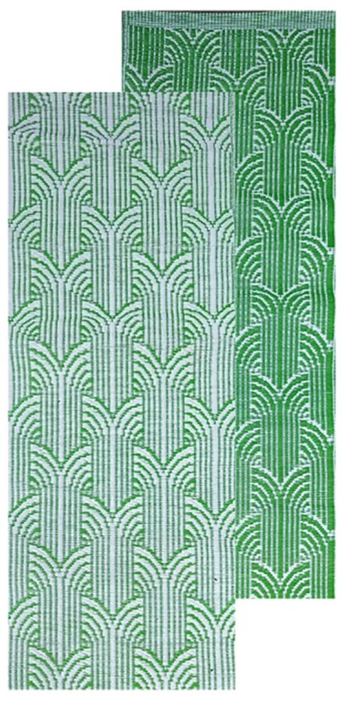 Koberec Holly, 68x125,5 cm, zelená