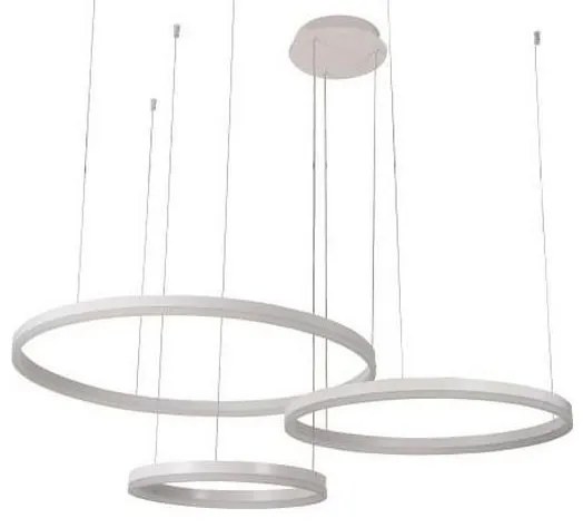 LED Stmievateľný luster na lanku LED/125W/230V 3000-6500K + diaľkové ovládanie