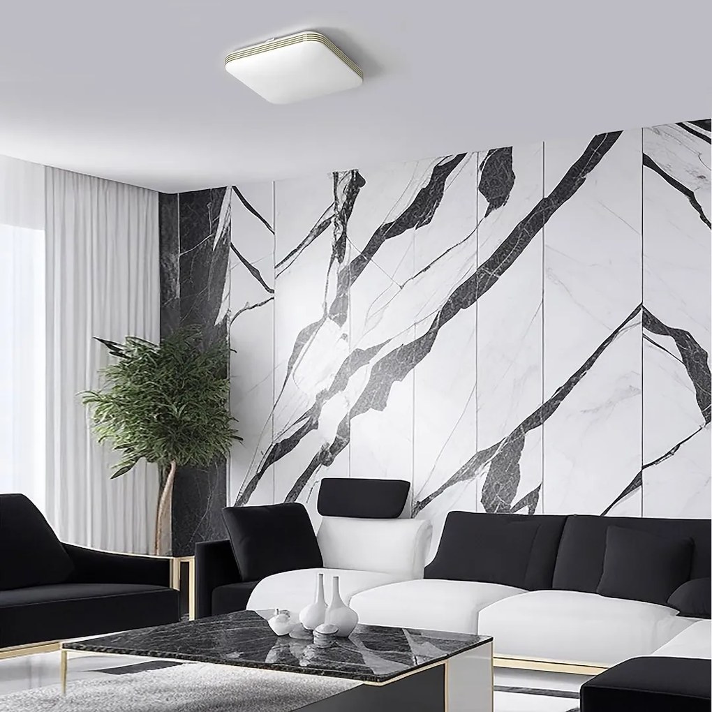 Stropné LED svietidlo Dabar, 1x LED 17w, 4000k, g