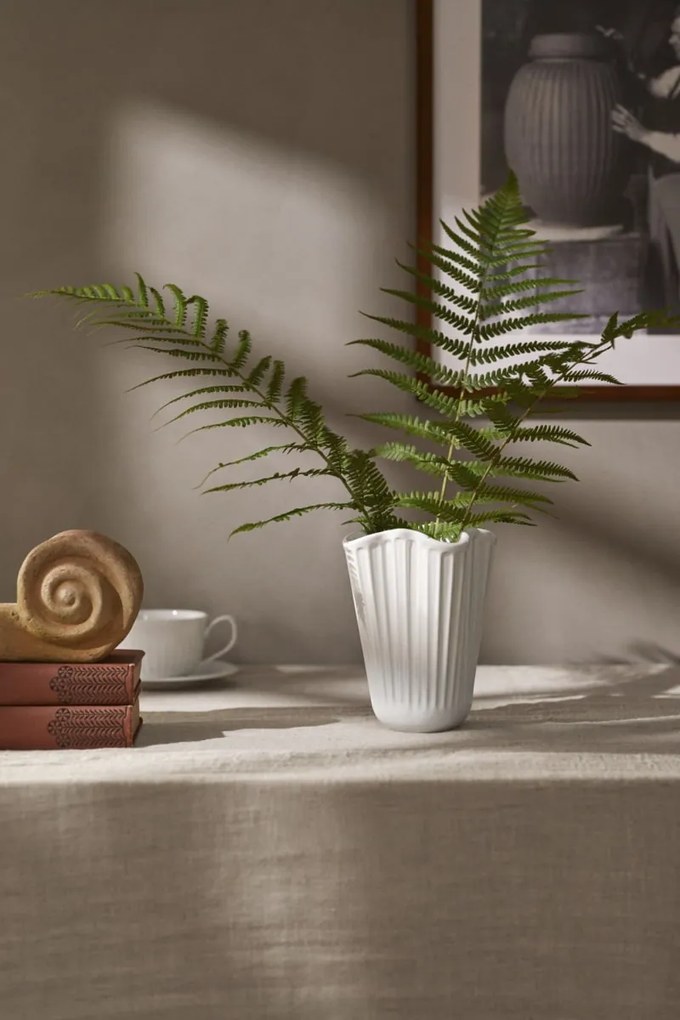 KÄHLER Keramická váza Hammershøi Unfold 16,5 cm