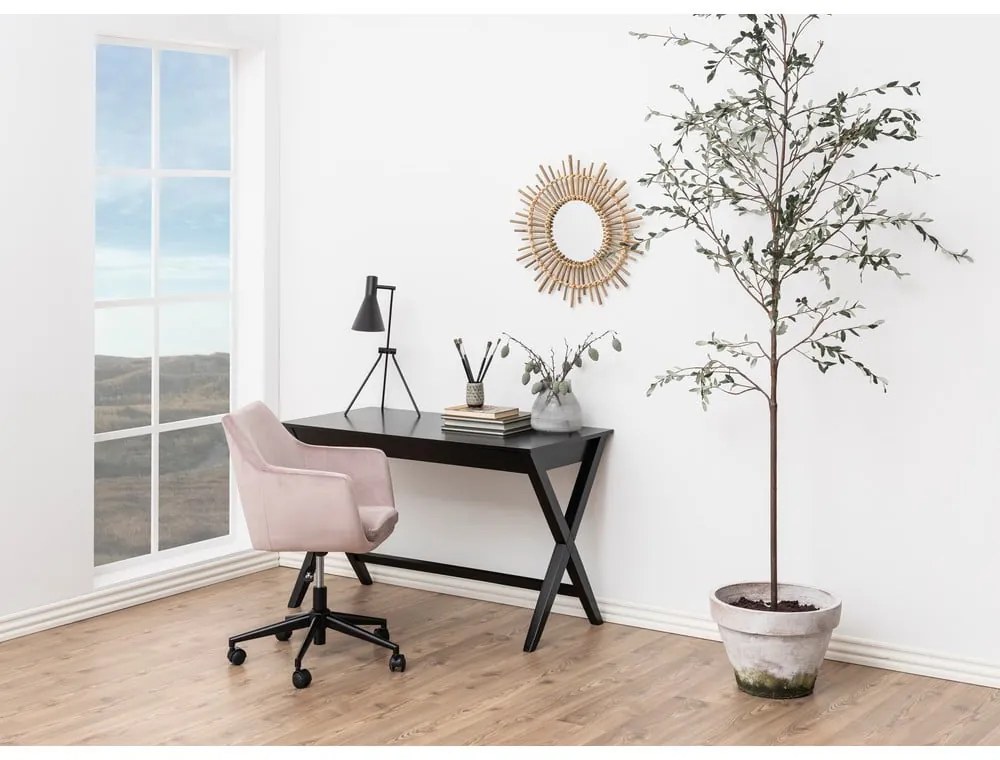 Ružová kancelárska stolička Actona Nora