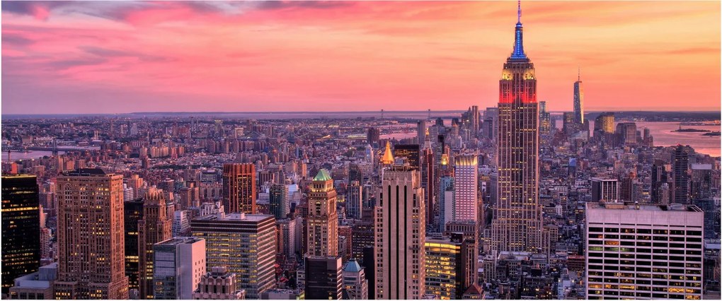 Obraz - New York (120x50 cm)