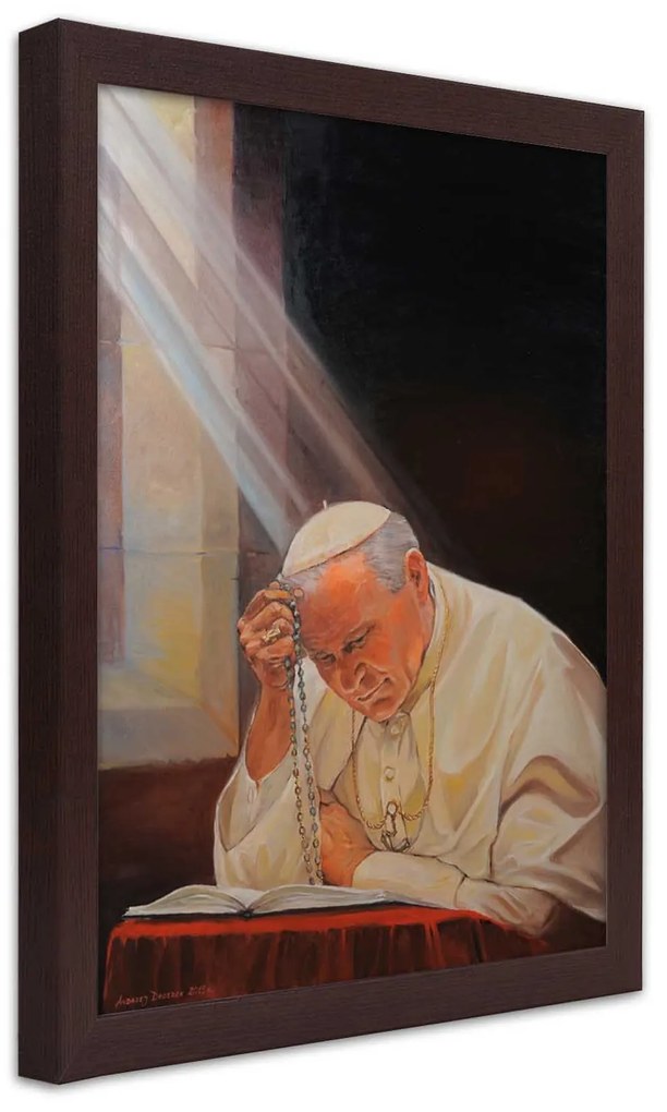 Gario Plagát Pápež Ján Pavol II Farba rámu: Bez rámu, Rozmery: 40 x 60 cm