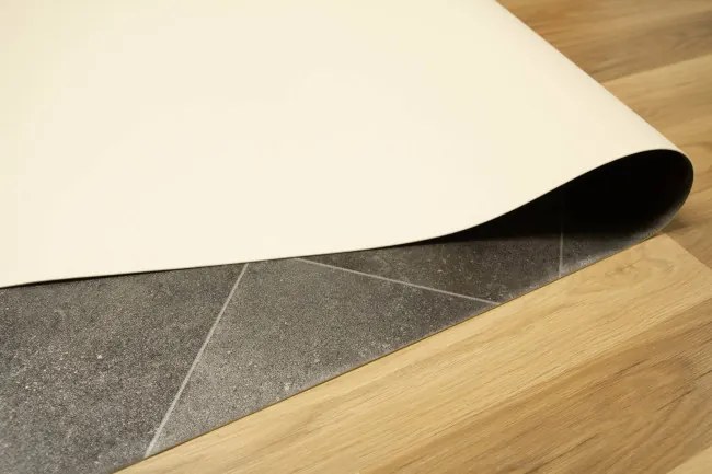 PVC podlaha Atlantic Toulouse 009 antracitová / strieborná