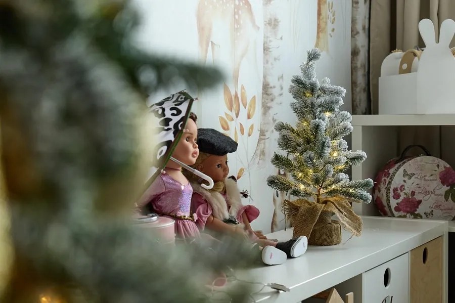 DECOLED Vánoční stromeček s osvětlením, 50 cm