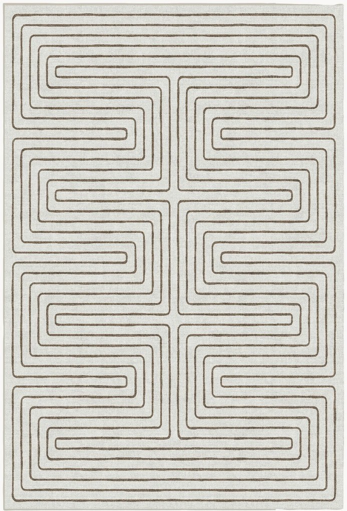 Umývateľný koberec's nízkym vlasom Labyrinth by Jonathan Adler