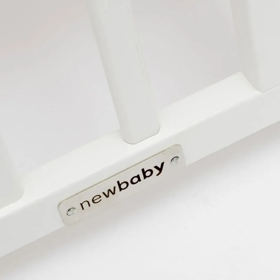 New Baby Detská postieľka Basic so zásuvkou, biela
