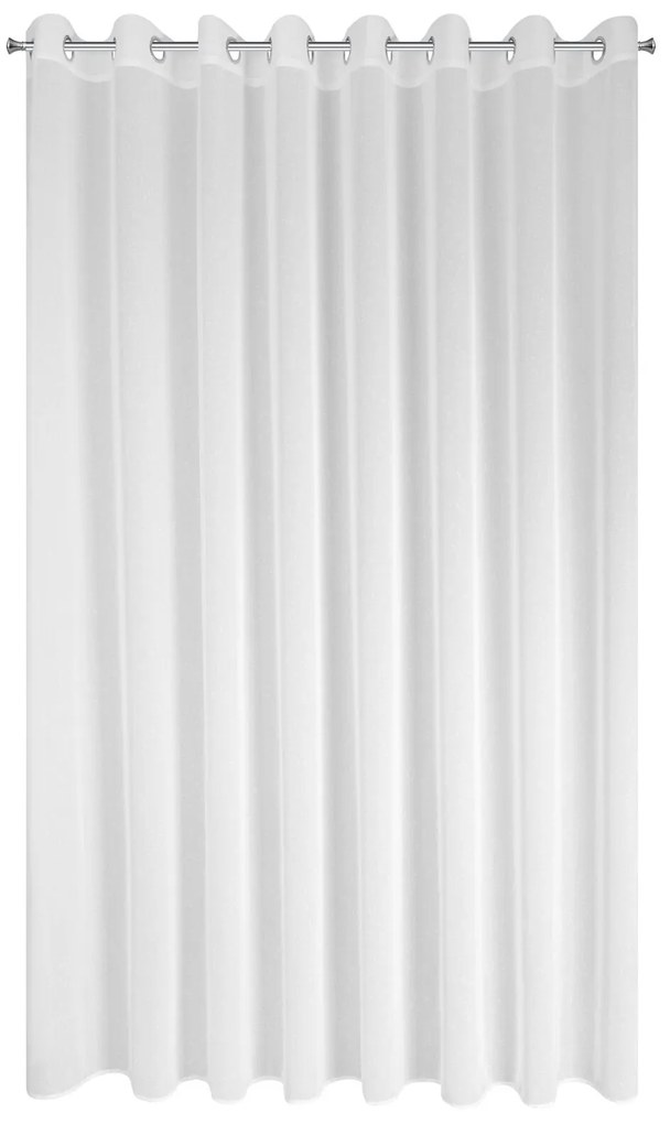 ZÁCLONA ANGELA 400X250 CM BIELA