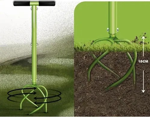 Gardlov Ručný záhradný kultivátor na kyprenie a prevzdušňovanie pôdy