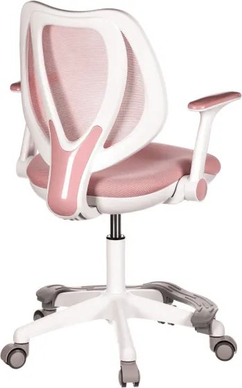 Detská otočná stolička ružová KA-C806 PINK