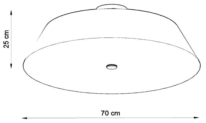 VEGA 70 Stropné svetlo, biela SL.0821 - Sollux