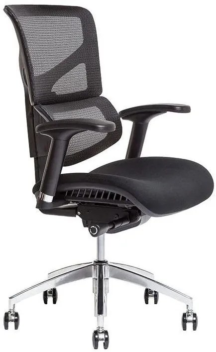 OFFICE PRO Kancelárska stolička MEROPE BP čierna