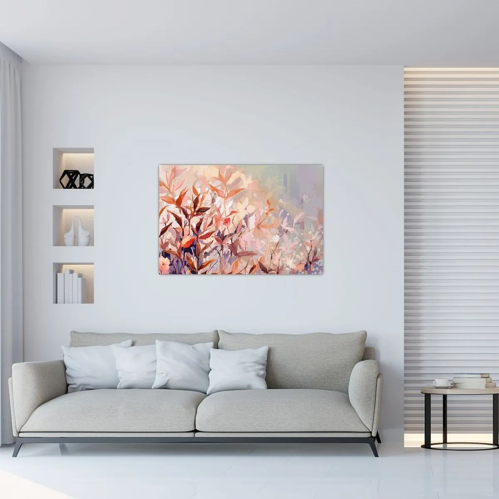 Obraz - Maľba pastelová jeseň (90x60 cm)