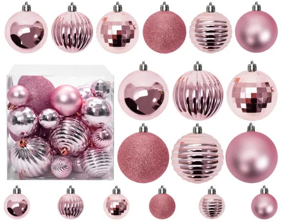 Vianočné guľky - 311433 (36ks)