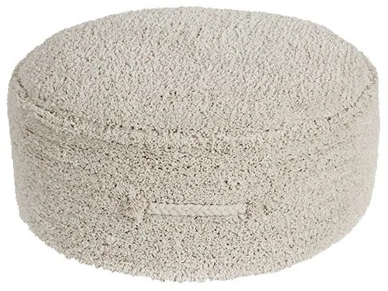 Krémový taburet Chill Natural – Lorena Canals