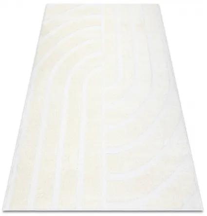 Moderný koberec MODE 8631 geometrická krémová Veľkosť: 140x190 cm