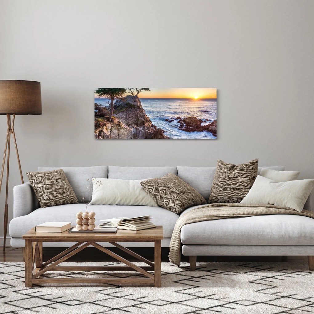 Obraz - Pacifické pobrežie (120x50 cm)