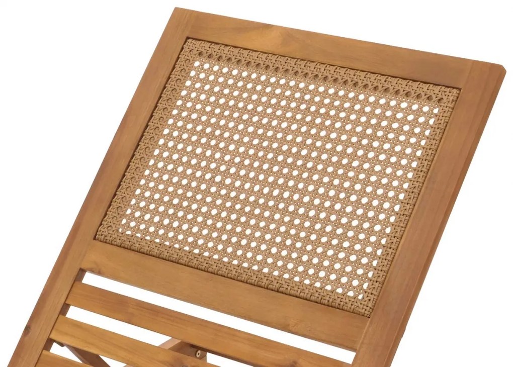 Lehátko HWC-N48, masívne akáciové drevo