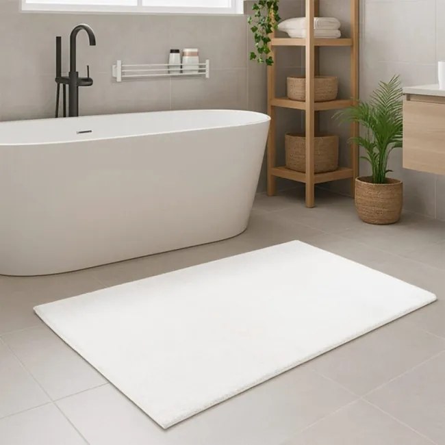 Kúpeľňový koberček PURE 500 biely