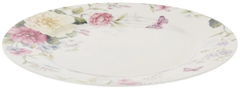 Porcelánový tanier Delicate Flowers, (fi) 27 cm, kvety