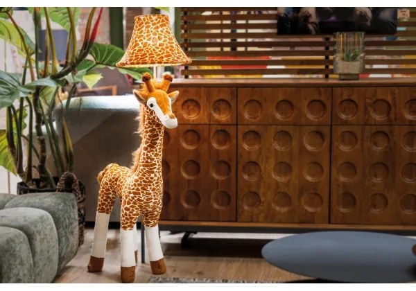 Happy Lamps - LED Detská stojacia lampa RAFFI LED/5,4W/230V žirafa