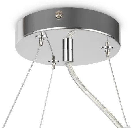 Maytoni MOD545PL-11CH - Luster na lanku DALLAS 11xG9/28W/230V chróm