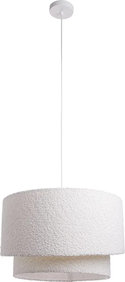 FONISSI Závesná lampa buklé - biela