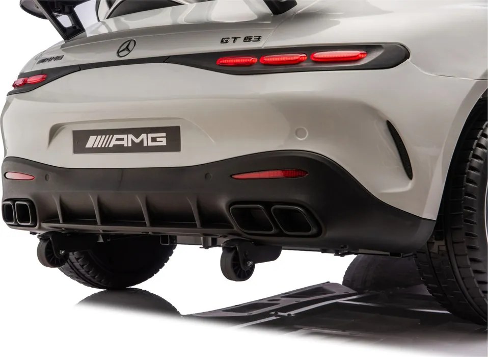 LEAN CARS Akumulátorové vozidlo Mercedes AMG DK-GT63 24 V, svetlosivé