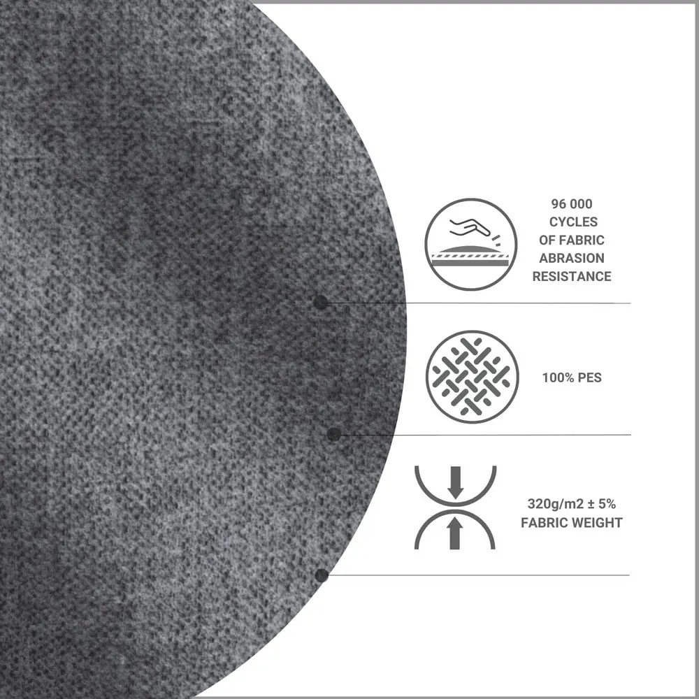 Boxspring posteľ s úložným priestorom v sivo-prírodnej farbe 180x200 cm Asahi – Maison de Rêve