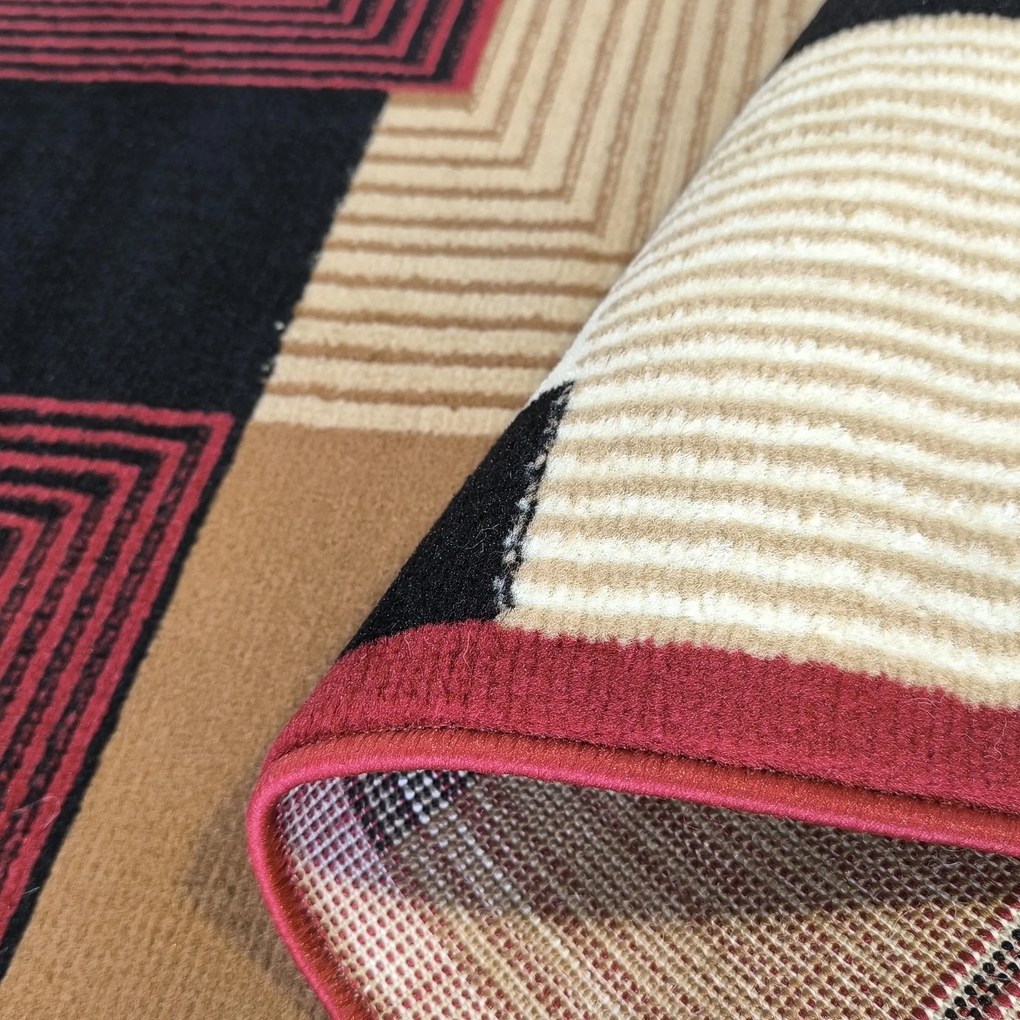 DY BCF Alfa 18 červený koberec Rozmer: 200x300 cm