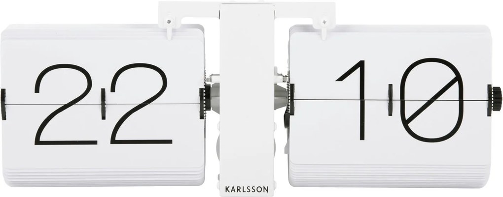 XXXLutz NÁSTENNÉ HODINY biela 36/14/9 cm Karlsson - Hodiny - 007143001902