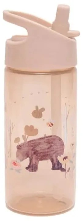 PETIT MONKEY Detská fľaša Humming Bear Linen 380 ml