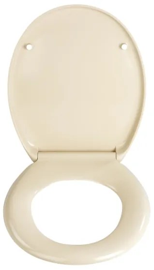 WENKO 18760100-WC sedadlo OTTANA 37,5x44,5 cm béžové/strieborné