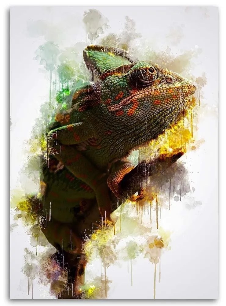 Gario Obraz na plátne Chameleón - Cornel Vlad Rozmery: 40 x 60 cm