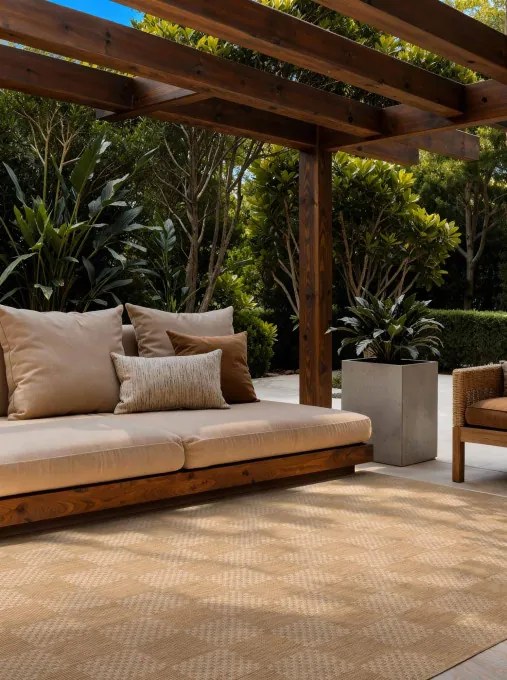 Koberec Ted Baker Haringey Dorothy naturálny / biely