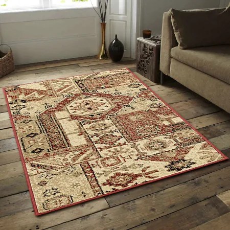 Koberce Breno Kusový koberec PRACTICA A2/CEC, červená, viacfarebná,300 x 400 cm