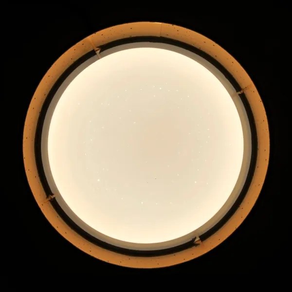 LED Stropné svietidlo TULUZA LED/18W/230V pr. 32 cm hnedá