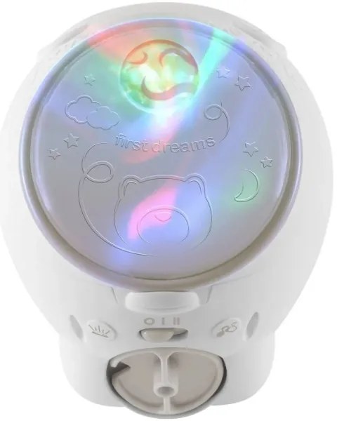 Chicco - Detský projektor 2v1 POLAR BEAR 3xAA béžová