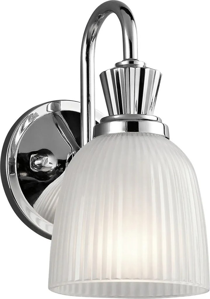 XXXLutz NÁSTENNÉ SVIETIDLO DO KÚPEĽNE, 12.7/24.1/17.2 cm Elstead Lighting - Online Only bytové doplnky - 009093005901