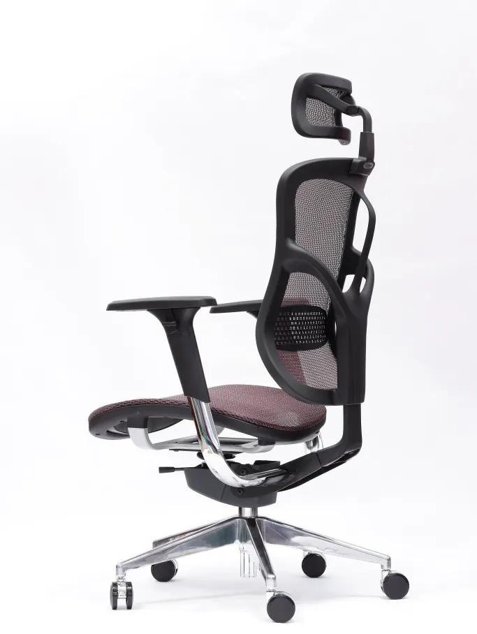 Spinergo BUSINESS Spinergo - zdravotná kancelárska stolička, plast + textil + kov