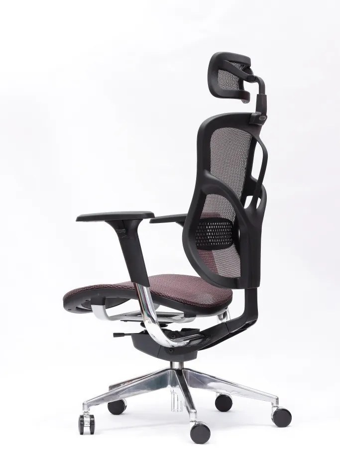 Spinergo BUSINESS Spinergo - zdravotná kancelárska stolička - šedá, plast + textil + kov