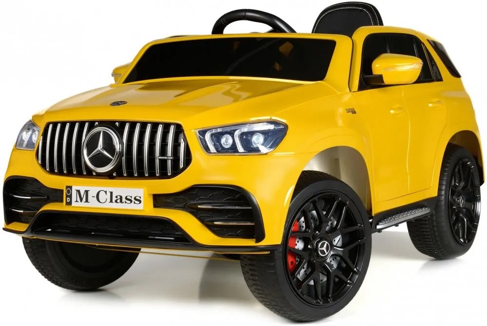 Detské elektrické autíčko Mercedes-Benz W166 žltá