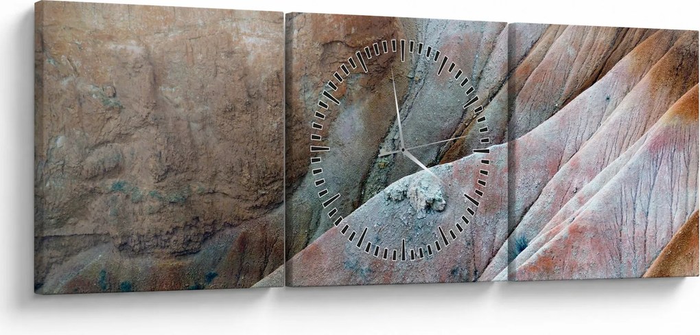 Obraz skál, Bryce Canyon (s hodinami) (90x30 cm)