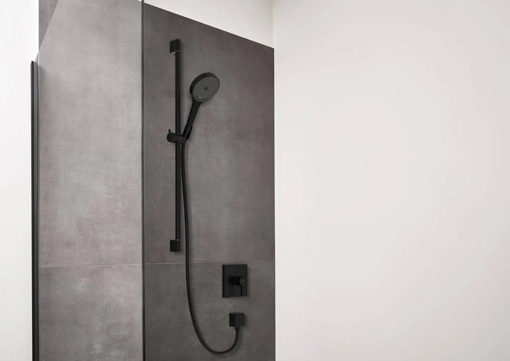 Hansgrohe Finoris, sprchová batéria pod omietku, čierna matná, HAN-76615670